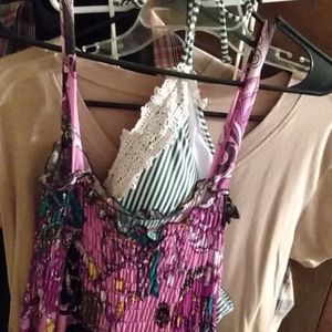 Stretchy soft summer dress